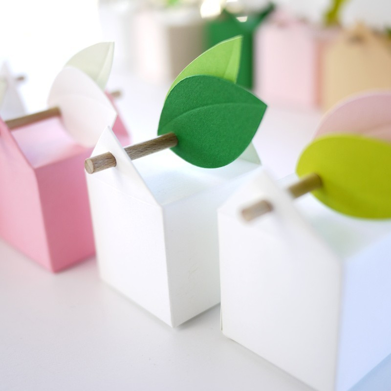 Dragées de la prairie : 10 boîtes colorées et bol d'air