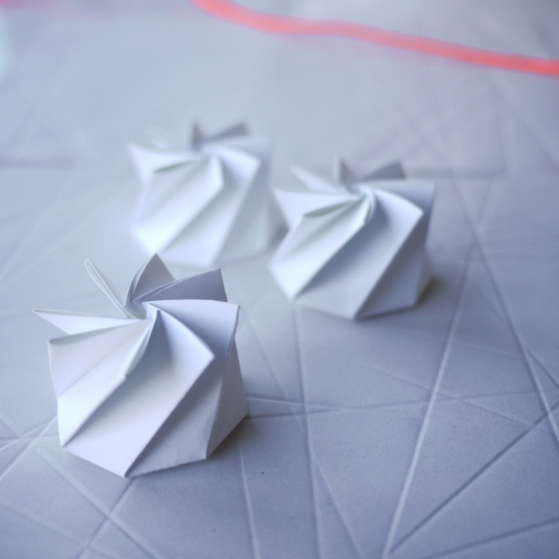 Boîte aux lettres pierre Origami - Décoration originale - DHACIER