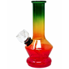 5" RASTA GLASS ON RUBBER WATER PIPE - [RJA72]