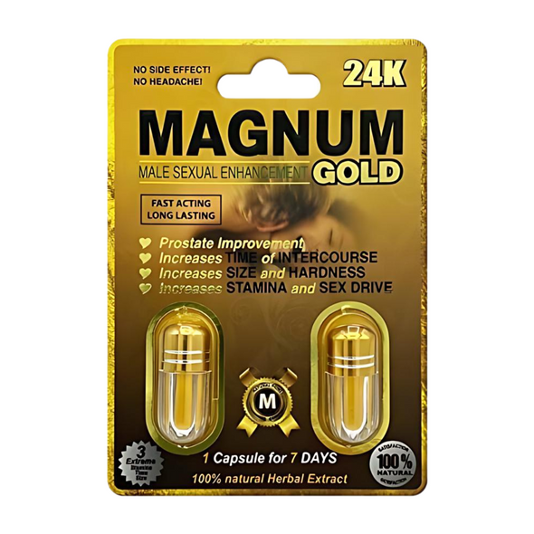MAGNUM 24K GOLD - BOX OF 24