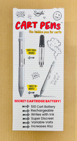 SMIILE CART PENS "THE HIDDEN PEN FOR CARTS"- 5 PK