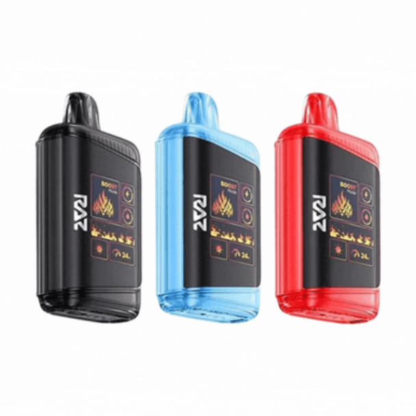 RAZ DC25000 DISPOSABLE 25000 PUFFS RECHARGEABLE - PACK OF 5