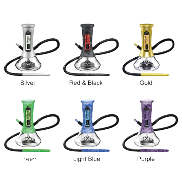 INFINITY HOOKAH  WITH DOUBLE PIPES