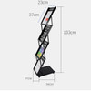 Premium Portable A4 Brochure Holder / Literature Display Stand / Catalogue White