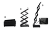 Premium Portable A4 Brochure Holder / Literature Display Stand / Catalogue White (view 2)