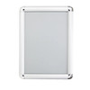 A4 Silver Snap Lock Poster Frame with Rounded Corners
