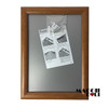 25mm wood look snap lock poster frame in various A sizes