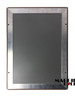 Snap frame with the anti-glare PVC cover in place, front view