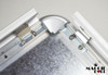 A1 waterbase pavement sign Holder double sided wheel Silver handle (view 3)