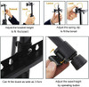 Lightweight tripod easel stand displaying an A0 board