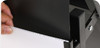 Black steel A-frame sandwich board 600x900mm with space for corflute inserts