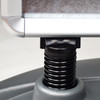 A1 double-sided pavement sign holder with water base and wheels