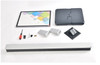 A3 magnetic front panel floor standing menu and brochure display stand