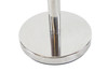 Short silver crowd control barrier with 3m retractable red belt