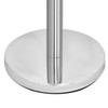Silver Queue Barrier Set with Black Rope