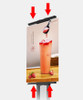 Premium adjustable display frame for banner boards and corflute posters, 60x90 to 160cm