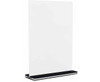 DL Size Double Sided Acrylic Sign Holder in Portrait Orientation