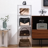 Transparent stackable display case box storage 36x22x28cm TLT Retail Display