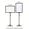 A3 POS floor sign holder stand for retail stores