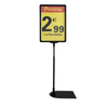 A3 POS floor sign holder stand for retail stores