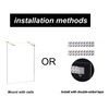 A4 Clear Acrylic Portrait POS Sign Holder Wall Mount or Hang