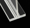 A4 double-sided portrait acrylic sign holder