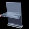 A4 landscape double-sided acrylic sign holder