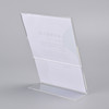A5 Portrait L-Shape Single Sided Acrylic Sign Holder