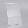 A5 Portrait L-Shape Single Sided Acrylic Sign Holder