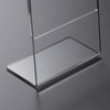 A3 portrait L-shape single sided acrylic sign holder