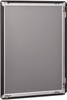 A1 heavy duty black snap lock poster frame with square corners