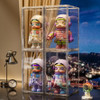 Transparent stackable display case box 50 x 37 x 29cm