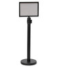 Heavy Duty Black Stanchion for Queue and Crowd Control