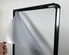 A1 waterbase pavement sign Holder double sided wheel Black handle (view 5)