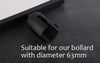 A4 / A3 Sign Holder for Retractable Belt Queue Bollard - Portrait / Landscape (view 2)