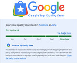 TLT Retail Display Maintains Google Top Quality Store Status – June 2025