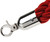 1.5m Stanchion ROPES Red for Control Post Rope Crowd Queue Line Barrier(Silver end)