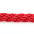 1.5m Stanchion ROPES Red for Control Post Rope Crowd Queue Line Barrier(Silver end)