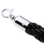 1.5m Stanchion ROPES Black for Control Post Rope Crowd Queue Line Barrier(Silver end))