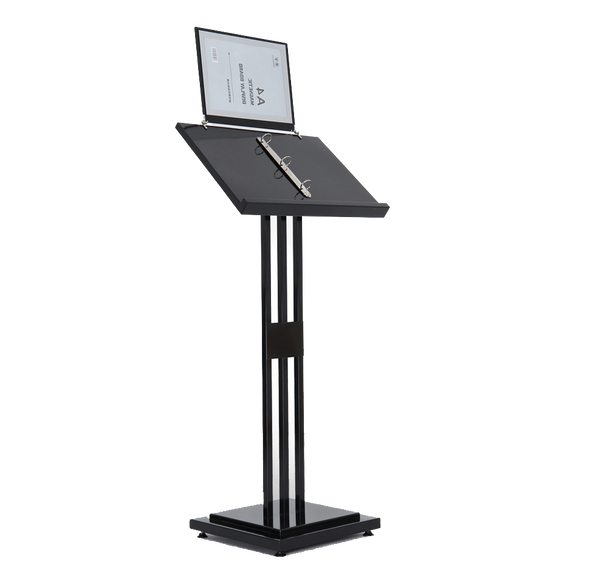 Indoor Lectern Stand with A4 Sign Holder and Ring Binder
