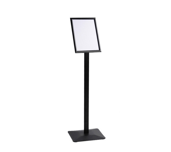 A4 Sign Floor Stand (Heavy Duty Base) Frame Poster Stand Display Stands Black