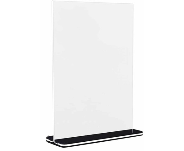 A4 double-sided acrylic portrait sign holder