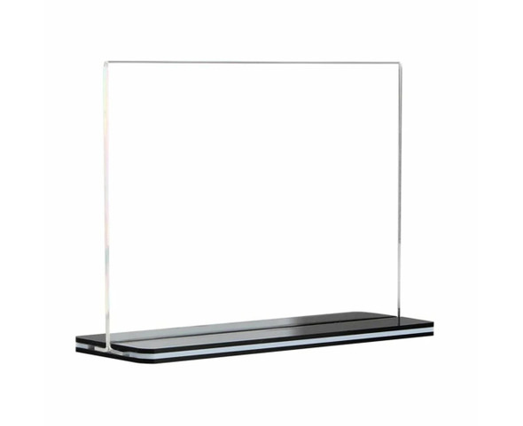 A5 landscape double-sided clear acrylic sign holder