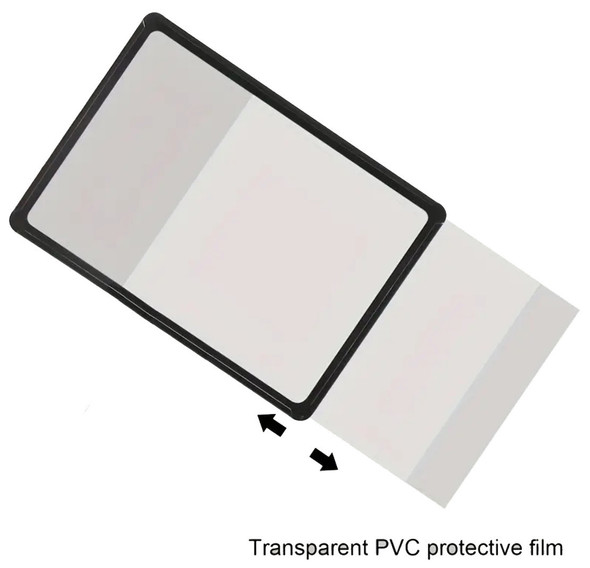 A3 POS Sign Holder Frame with Blue Border