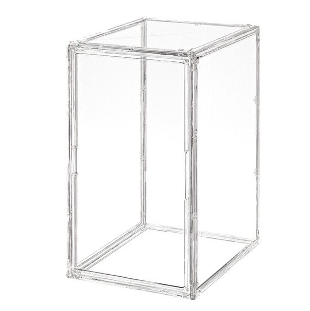 Transparent stackable display case box 50 x 37 x 29cm