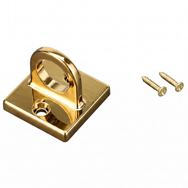 Stanchion Rope Wall Hook - Gold, Screws Included