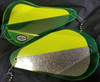 Phoenix 

 

We started off with Chartreuse UV covered with FL.Chartreuse in a 50/50 pattern along side Black Dragon UV. 

On the back we use a 50/50 pattern of FL. Chartreuse and Ultra Sparkle. 

 