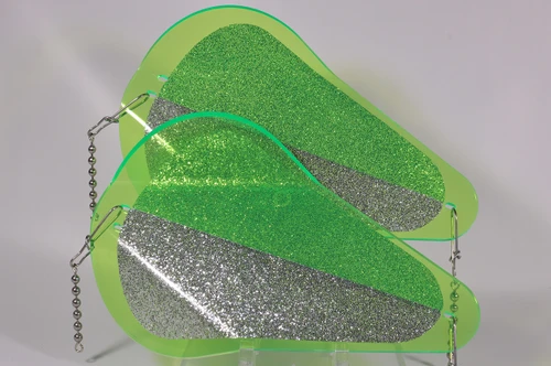 ANCHOVY SPARKLE uv trolling flasher by KoneZone