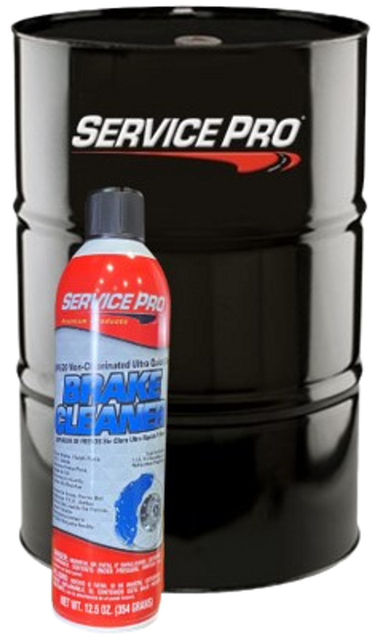 Santie Oil Company  Service Pro Non-Chlorinated Brake Cleaner - 12/12.5  Ounce Case