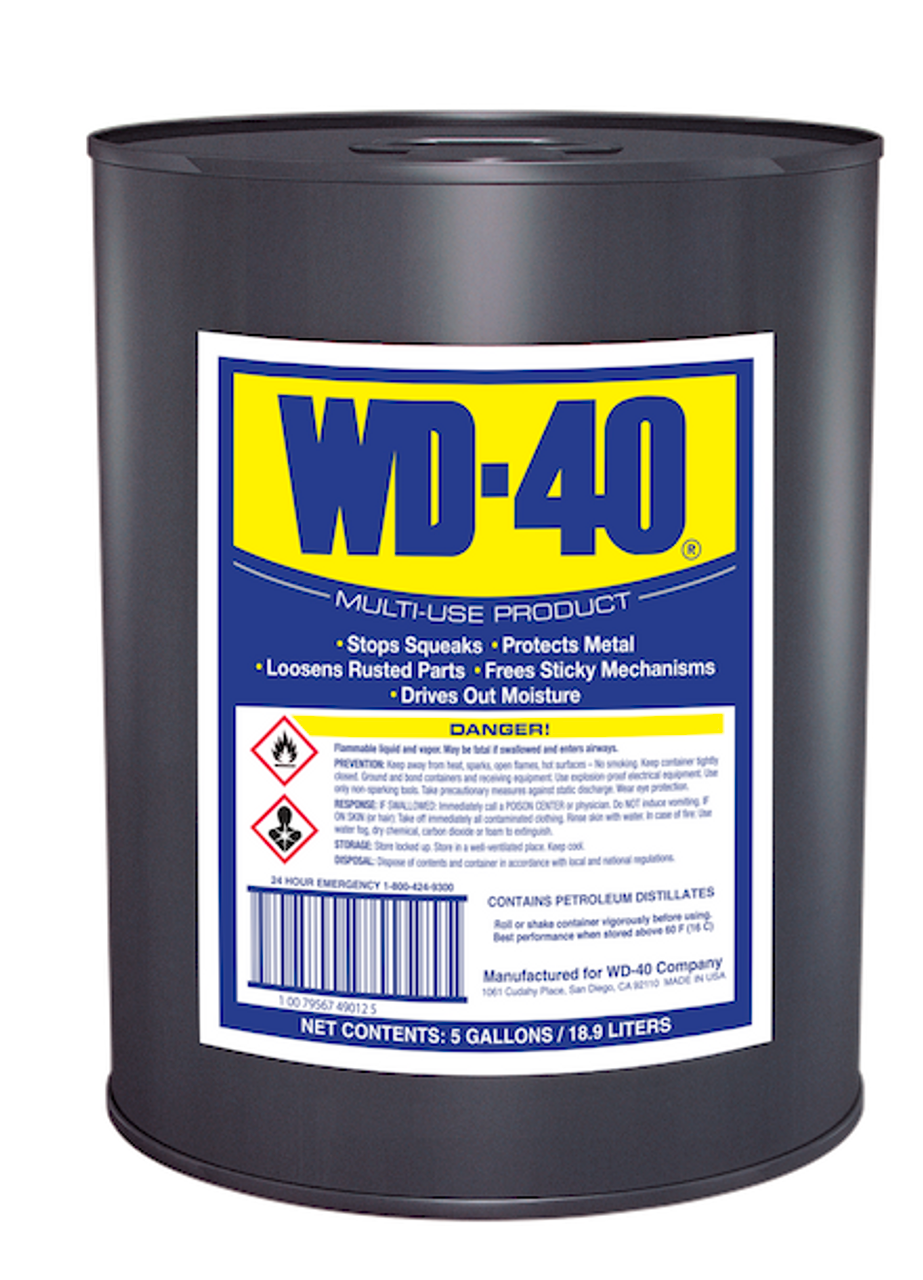 Santie Oil Company  WD-40 Multi-Use Product - 5 Gallon Pail